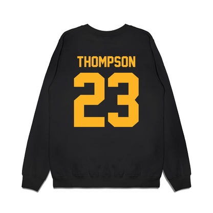 Pittsburgh - NCAA Football : Kanye Thompson - Vintage Helmet Premium Crewneck Sweatshirt-1