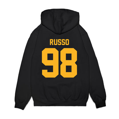 Pittsburgh - NCAA Football : Gabe Russo - Vintage Helmet Premium Hooded Sweatshirt-1