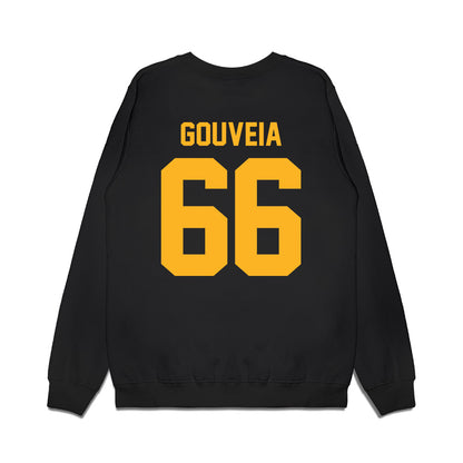 Pittsburgh - NCAA Football : Keith Gouveia - Vintage Helmet Premium Crewneck Sweatshirt-1