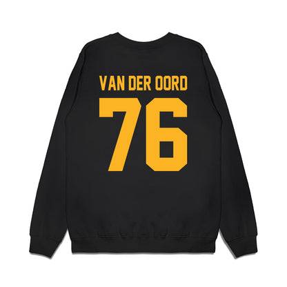 Pittsburgh - NCAA Football : Michael Van der Oord - Vintage Helmet Premium Crewneck Sweatshirt-1