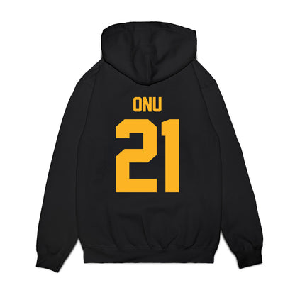 Baylor - NCAA Football : Bo Onu - Vintage Helmet Premium Hooded Sweatshirt-1