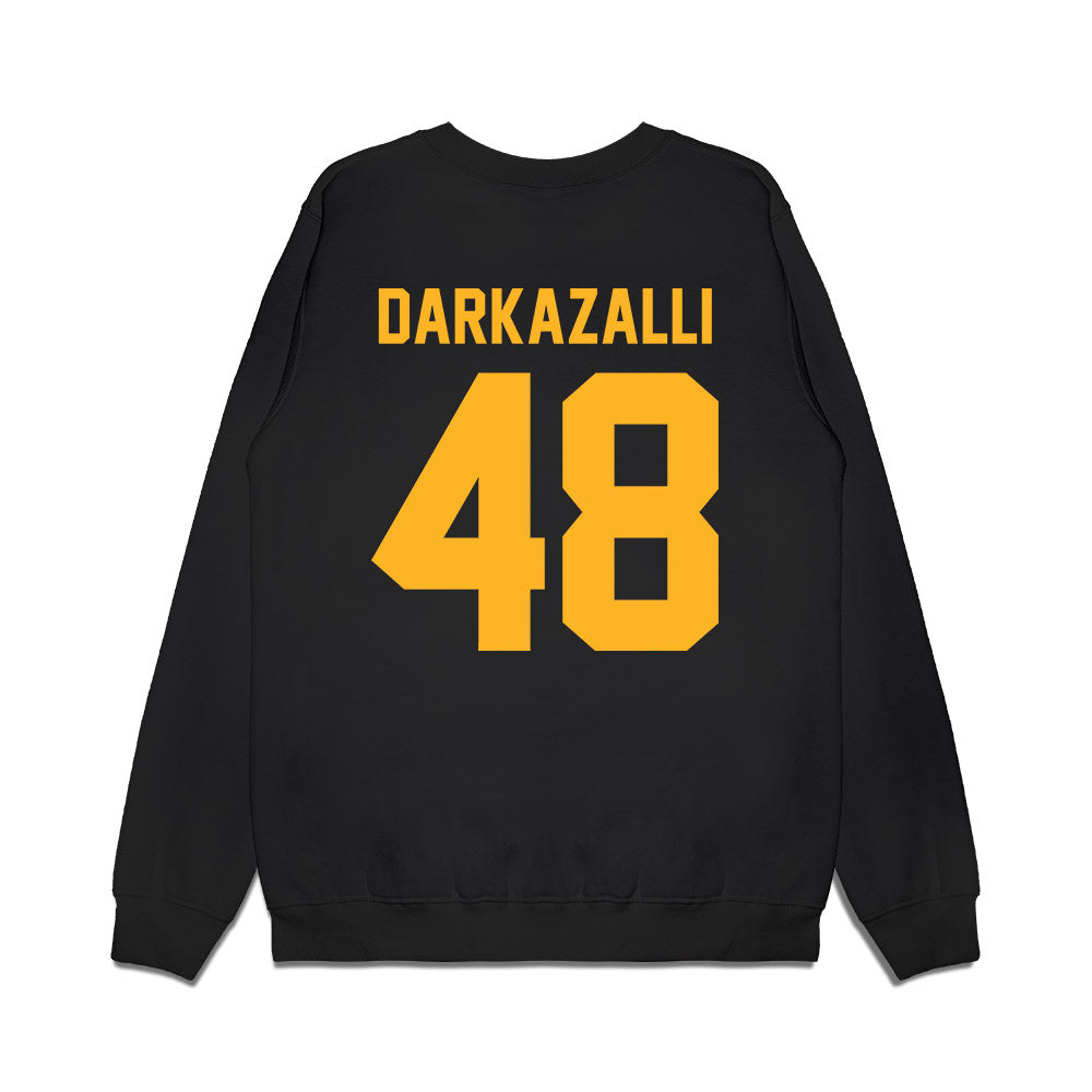 Baylor - NCAA Football : Jad Darkazalli - Vintage Helmet Premium Crewneck Sweatshirt-1