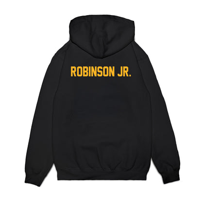 Baylor - NCAA Football : Donel Robinson Jr. - Vintage Helmet Premium Hooded Sweatshirt-1