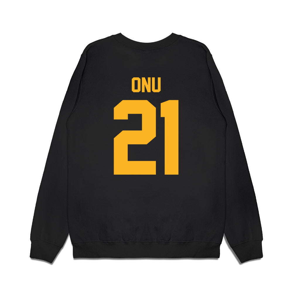Baylor - NCAA Football : Bo Onu - Vintage Helmet Premium Crewneck Sweatshirt-1