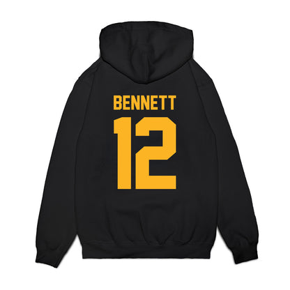 Baylor - NCAA Football : Nate Bennett - Vintage Helmet Premium Hooded Sweatshirt-1
