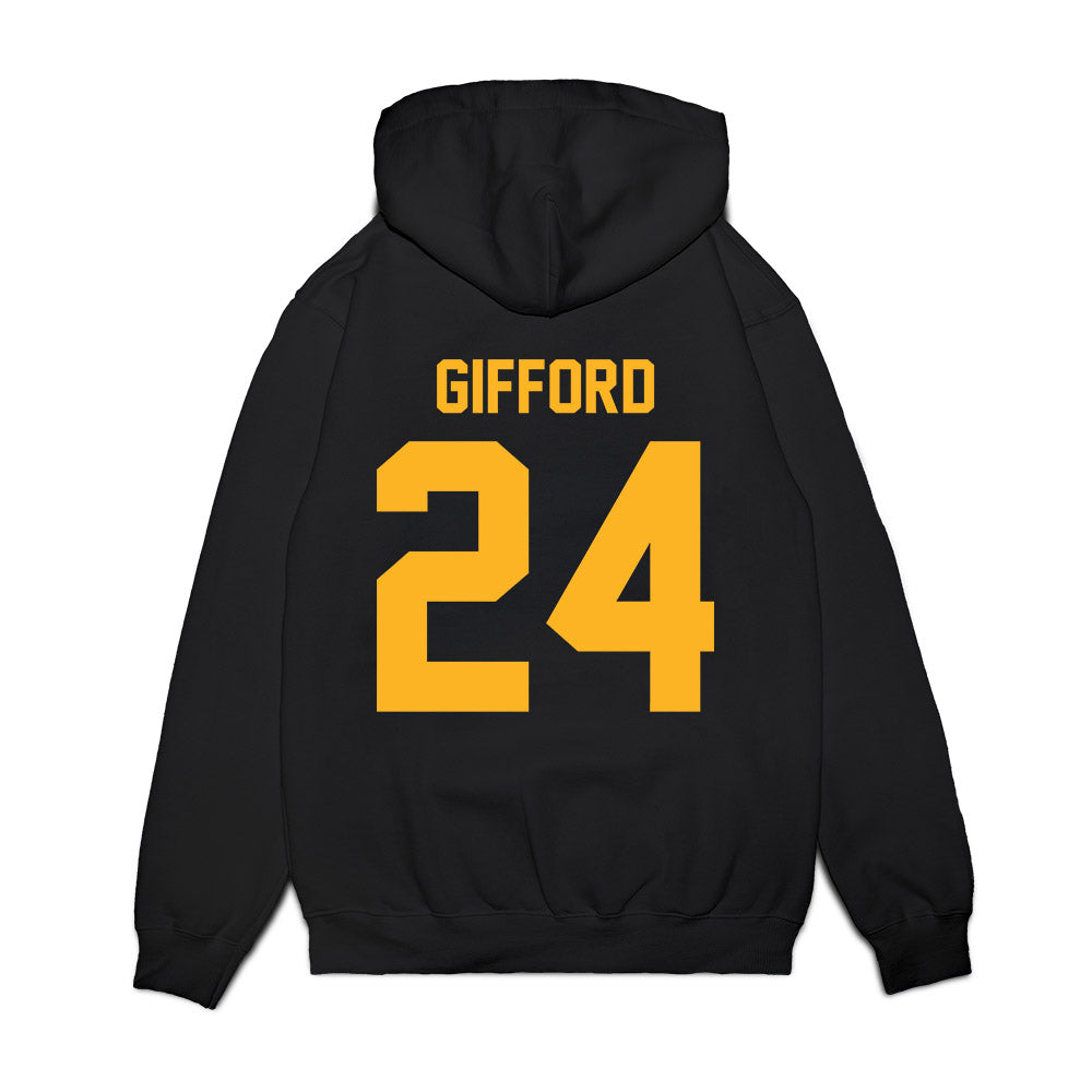 Baylor - NCAA Football : Micah Gifford - Vintage Helmet Premium Hooded Sweatshirt-1