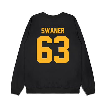 Baylor - NCAA Football : Wyatt Swaner - Vintage Helmet Premium Crewneck Sweatshirt-1