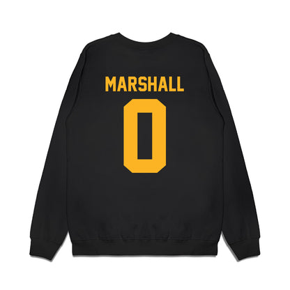 Baylor - NCAA Football : Jackie Marshall - Vintage Helmet Premium Crewneck Sweatshirt-1