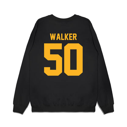 Baylor - NCAA Football : Kedrick Walker - Vintage Helmet Premium Crewneck Sweatshirt-1