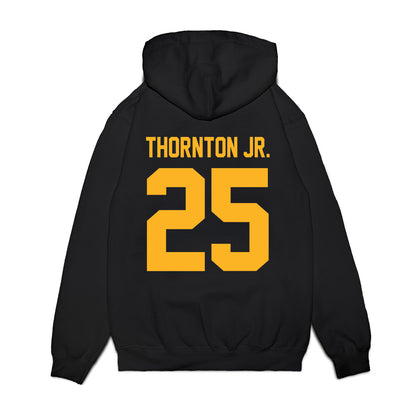 Baylor - NCAA Football : Levar Thornton Jr. - Vintage Helmet Premium Hooded Sweatshirt-1