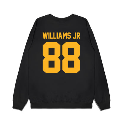 Baylor - NCAA Football : Taz Williams Jr - Vintage Helmet Premium Crewneck Sweatshirt-1
