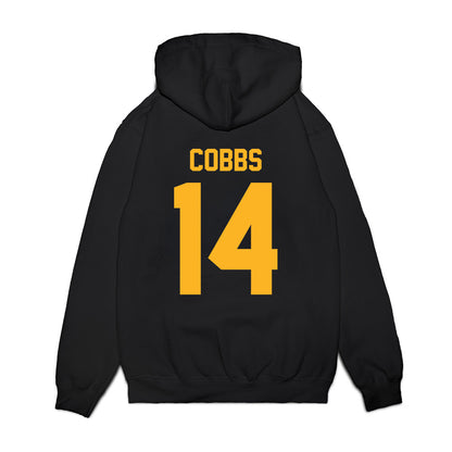 Baylor - NCAA Football : Daniel Cobbs - Vintage Helmet Premium Hooded Sweatshirt-1