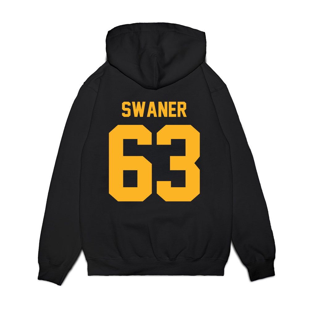Baylor - NCAA Football : Wyatt Swaner - Vintage Helmet Premium Hooded Sweatshirt-1