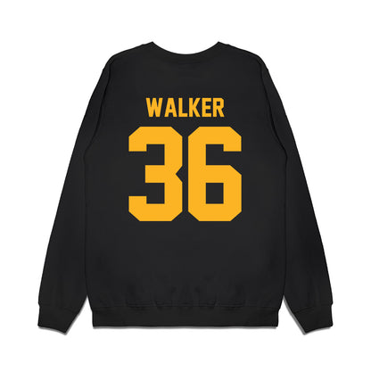 Baylor - NCAA Football : Kedrick Walker - Vintage Helmet Premium Crewneck Sweatshirt-1