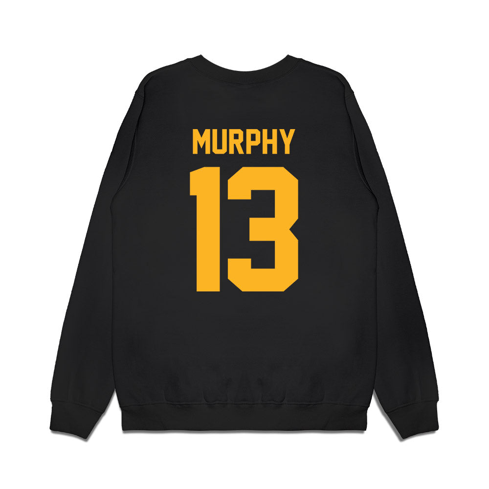 Baylor - NCAA Football : Quinn Murphy - Vintage Helmet Premium Crewneck Sweatshirt-1