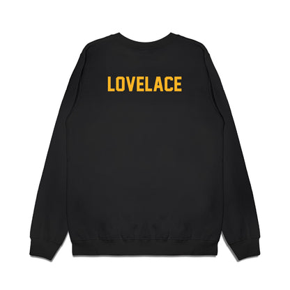 Baylor - NCAA Football : Cooper Lovelace - Vintage Helmet Premium Crewneck Sweatshirt-1