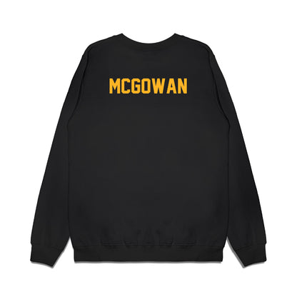 Baylor - NCAA Football : Jayden Mcgowan - Vintage Helmet Premium Crewneck Sweatshirt-1
