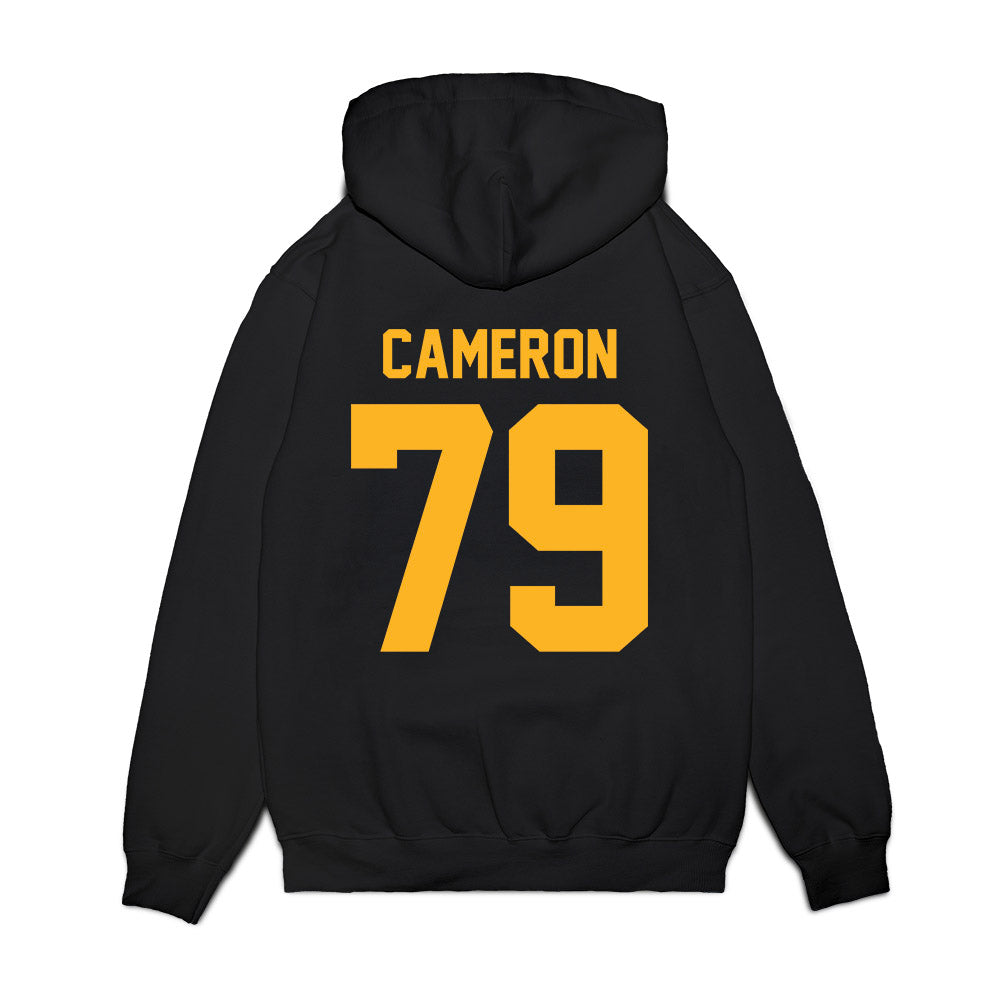 Baylor - NCAA Football : Connor Cameron - Vintage Helmet Premium Hooded Sweatshirt-1