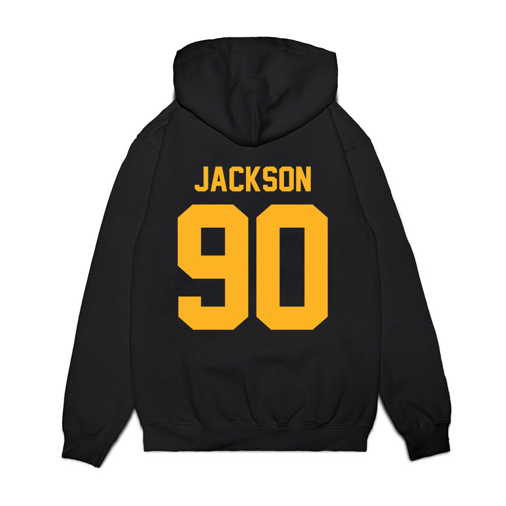 Baylor - NCAA Football : Braylen Jackson - Vintage Helmet Premium Hooded Sweatshirt-1