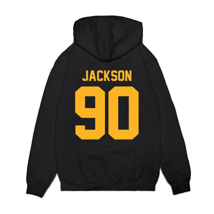 Baylor - NCAA Football : Braylen Jackson - Vintage Helmet Premium Hooded Sweatshirt-1