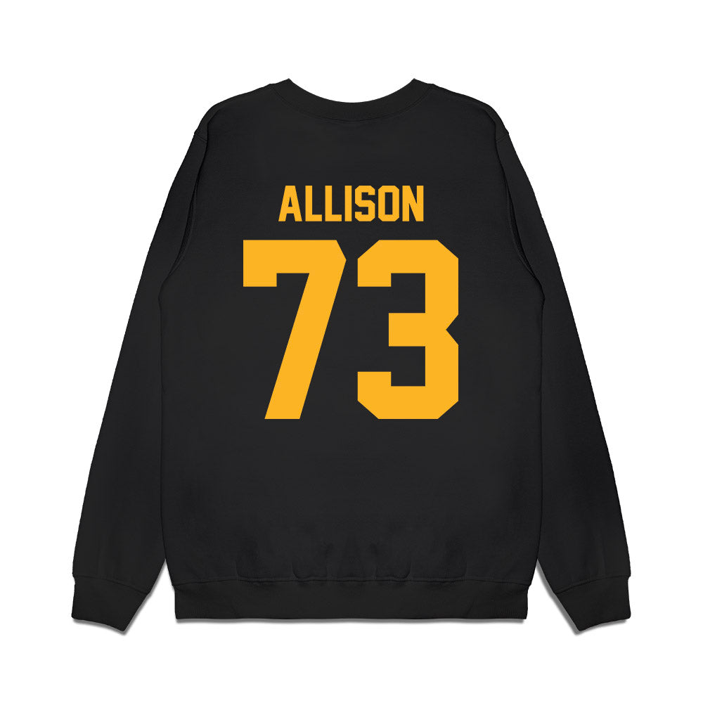 Baylor - NCAA Football : Keystone Allison - Vintage Helmet Premium Crewneck Sweatshirt-1