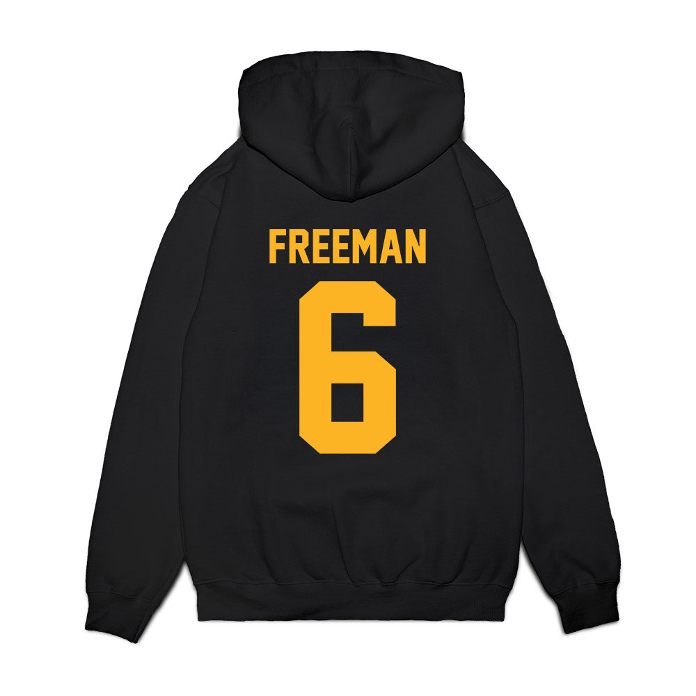 Baylor - NCAA Football : Gavin Freeman - Vintage Helmet Premium Hooded Sweatshirt-1