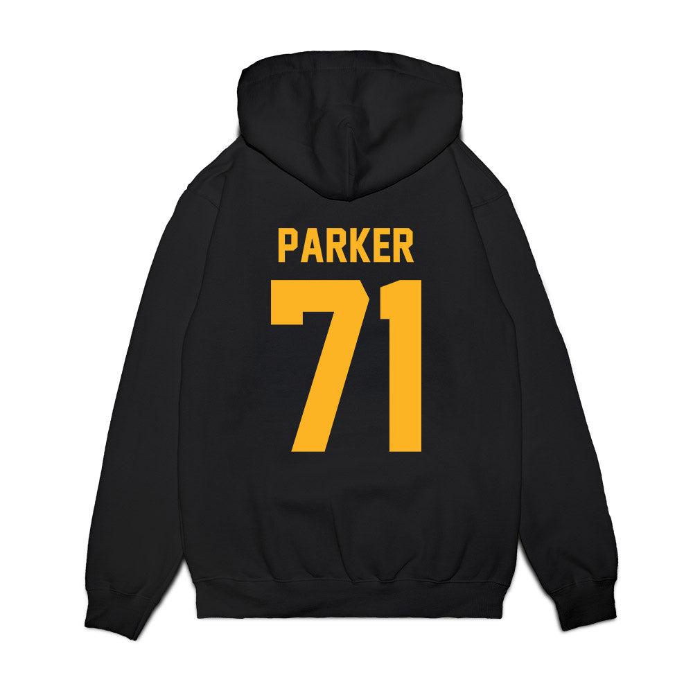 Baylor - NCAA Football : Matthew Parker - Vintage Helmet Premium Hooded Sweatshirt-1