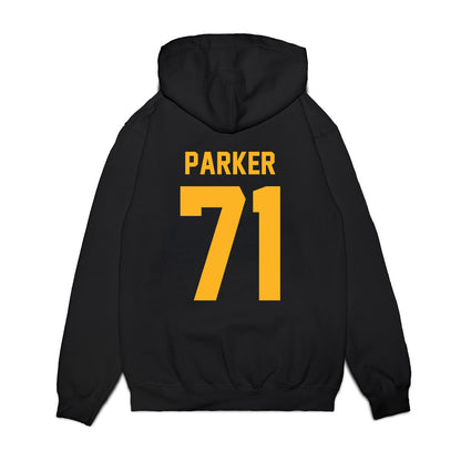 Baylor - NCAA Football : Matthew Parker - Vintage Helmet Premium Hooded Sweatshirt-1