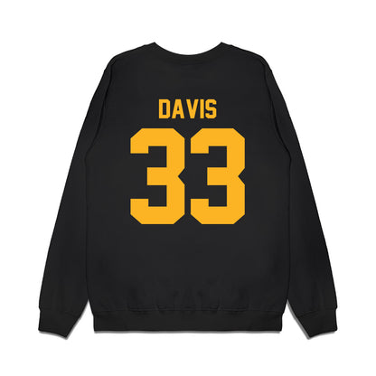 Baylor - NCAA Football : HD Davis - Vintage Helmet Premium Crewneck Sweatshirt-1