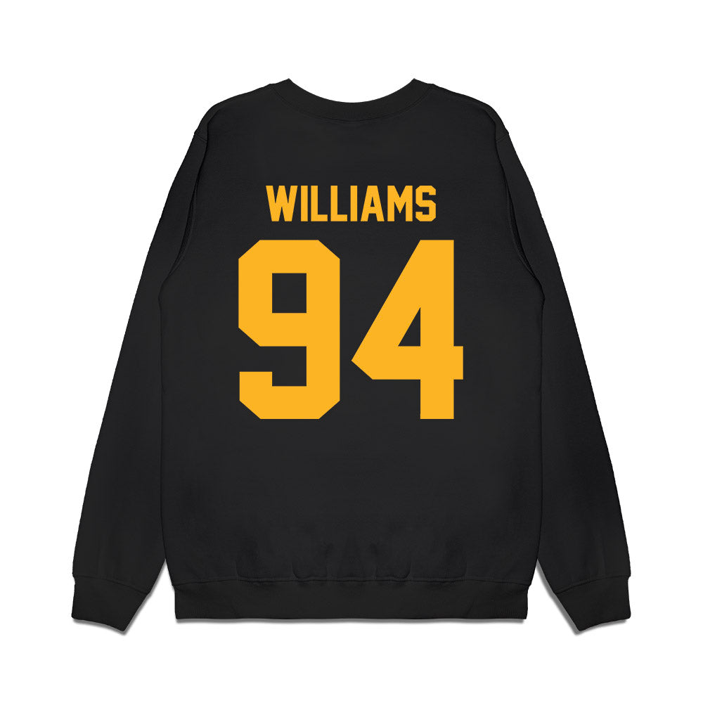 Baylor - NCAA Football : Palmer Williams - Vintage Helmet Premium Crewneck Sweatshirt-1