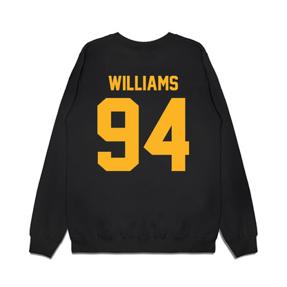 Baylor - NCAA Football : Palmer Williams - Vintage Helmet Premium Crewneck Sweatshirt-1