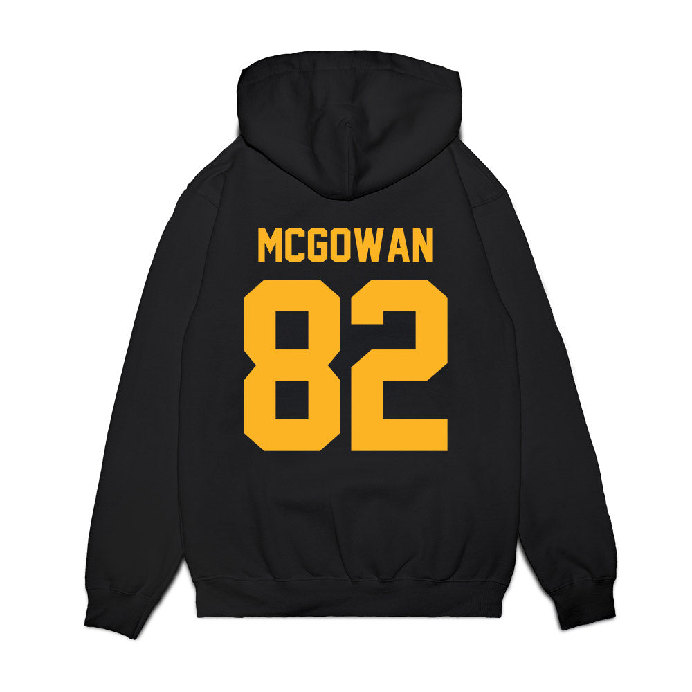Baylor - NCAA Football : Jayden Mcgowan - Vintage Helmet Premium Hooded Sweatshirt-1