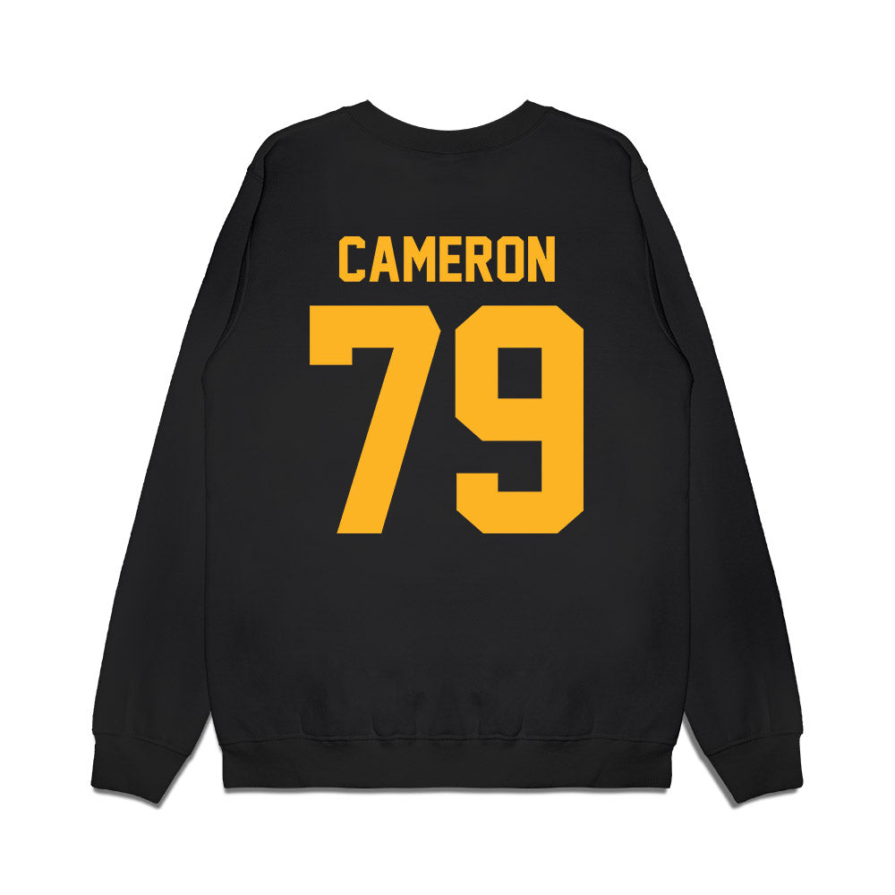 Baylor - NCAA Football : Connor Cameron - Vintage Helmet Premium Crewneck Sweatshirt-1