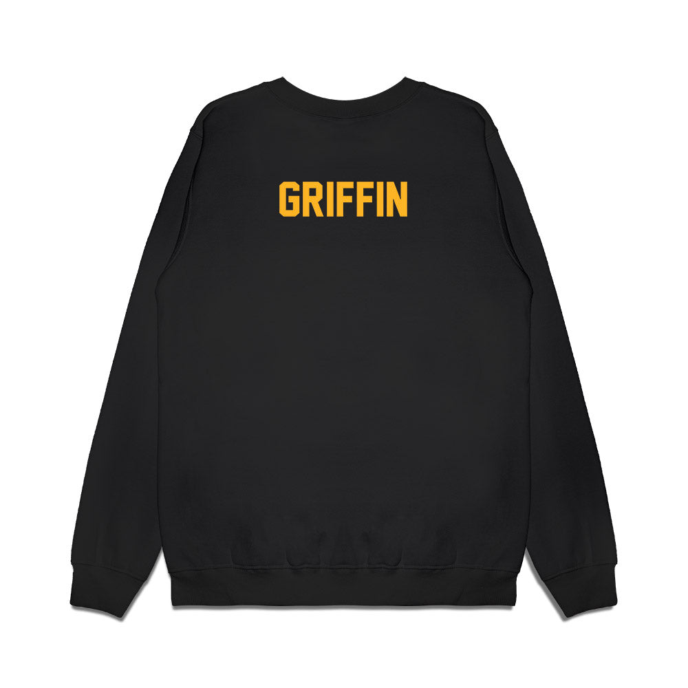 Baylor - NCAA Football : Patrick Griffin - Vintage Helmet Premium Crewneck Sweatshirt-1