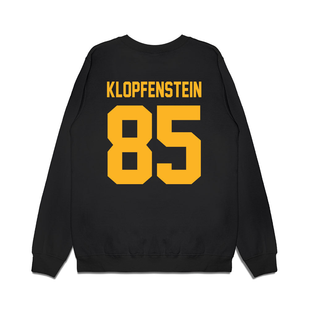 Baylor - NCAA Football : Matthew Klopfenstein - Vintage Helmet Premium Crewneck Sweatshirt-1