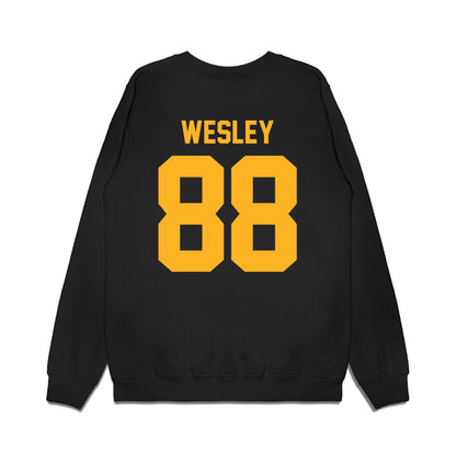 Baylor - NCAA Football : Tika K Wesley - Vintage Helmet Premium Crewneck Sweatshirt-1