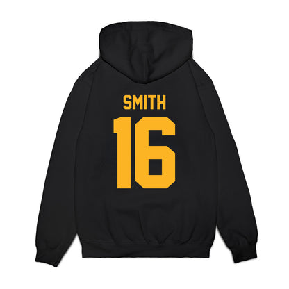 Baylor - NCAA Football : London Smith - Vintage Helmet Premium Hooded Sweatshirt-1