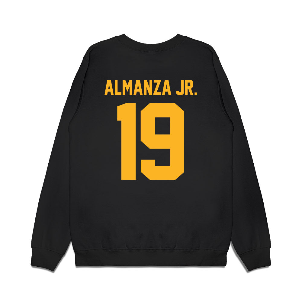 Baylor - NCAA Football : Leo Almanza Jr. - Vintage Helmet Premium Crewneck Sweatshirt-1