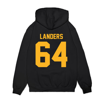 Baylor - NCAA Football : Kamarii Landers - Vintage Helmet Premium Hooded Sweatshirt-1