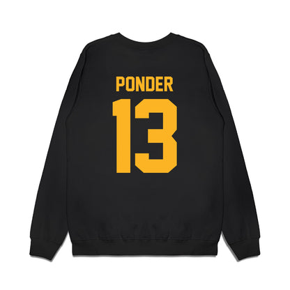 Baylor - NCAA Football : Garrick Ponder - Vintage Helmet Premium Crewneck Sweatshirt-1