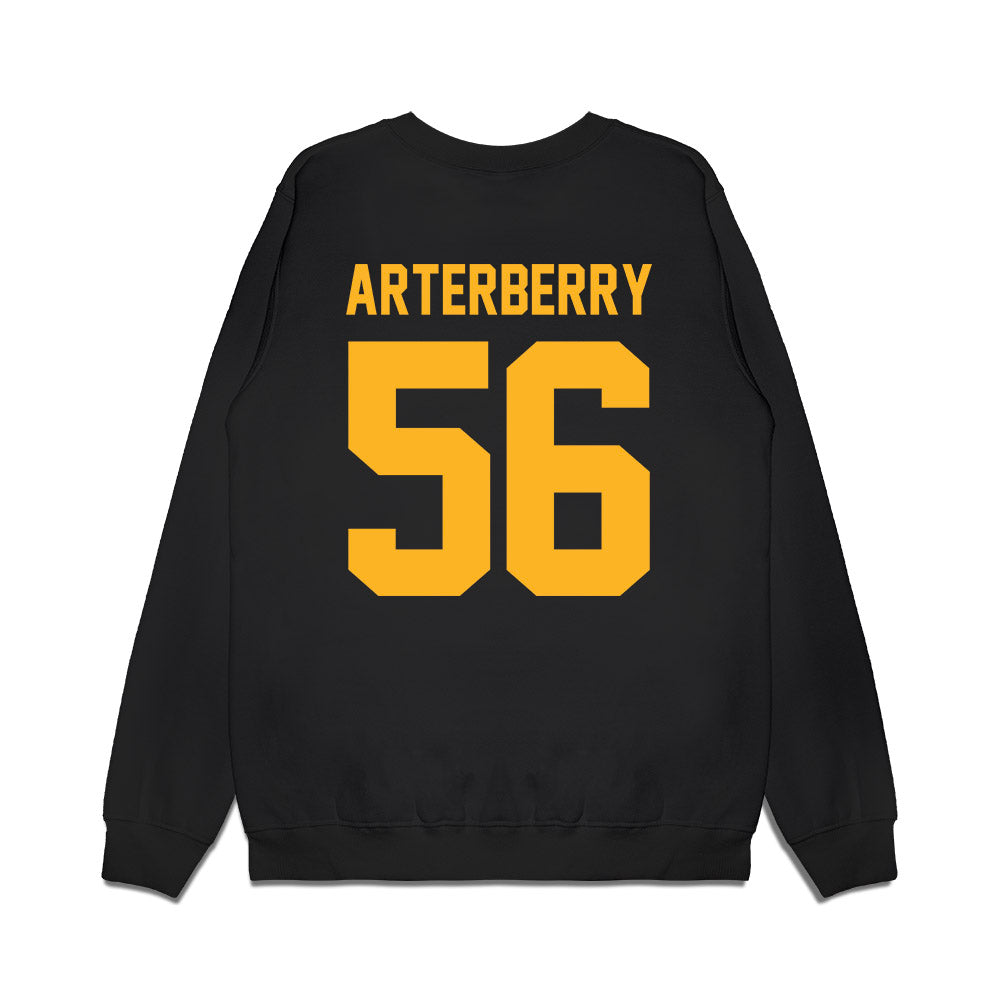 Baylor - NCAA Football : Kaleb Arterberry - Vintage Helmet Premium Crewneck Sweatshirt-1