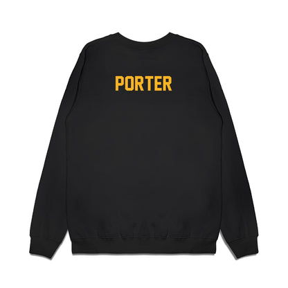 Baylor - NCAA Football : Jahiem Porter - Vintage Helmet Premium Crewneck Sweatshirt-1
