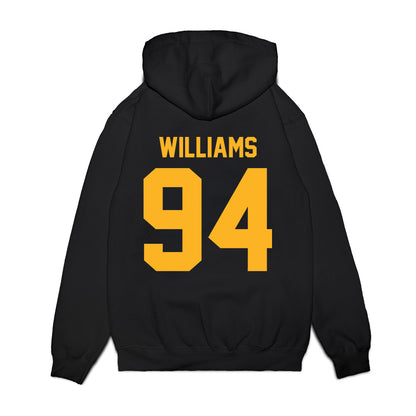Baylor - NCAA Football : Palmer Williams - Vintage Helmet Premium Hooded Sweatshirt-1
