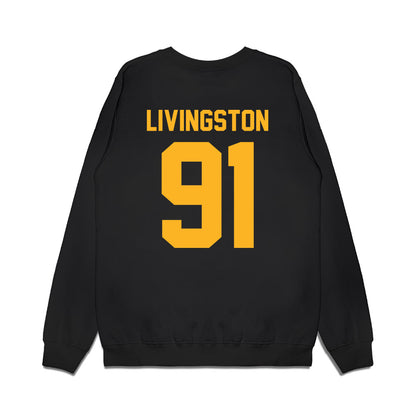 Baylor - NCAA Football : Tony Livingston - Vintage Helmet Premium Crewneck Sweatshirt-1