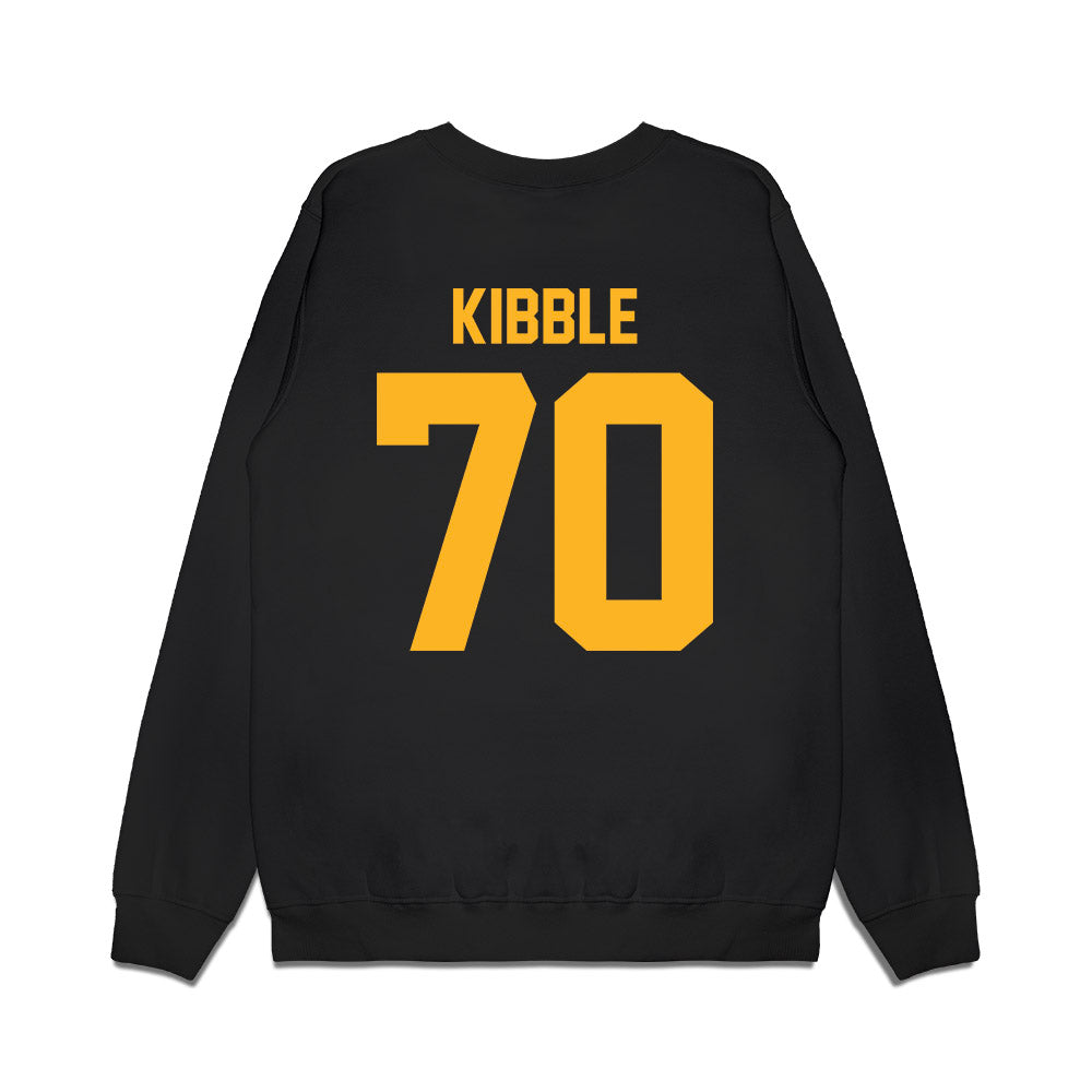 Baylor - NCAA Football : Nate Kibble - Vintage Helmet Premium Crewneck Sweatshirt-1