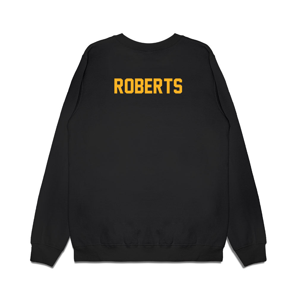 Baylor - NCAA Football : David Roberts - Vintage Helmet Premium Crewneck Sweatshirt-1
