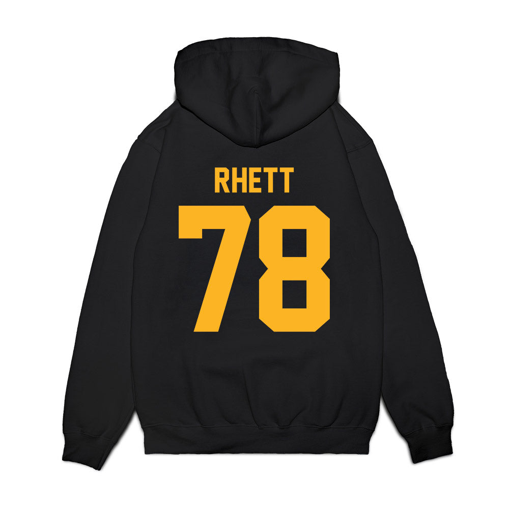 Baylor - NCAA Football : Cole Rhett - Vintage Helmet Premium Hooded Sweatshirt-1