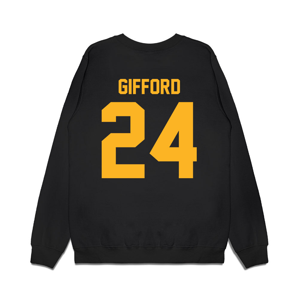 Baylor - NCAA Football : Micah Gifford - Vintage Helmet Premium Crewneck Sweatshirt-1