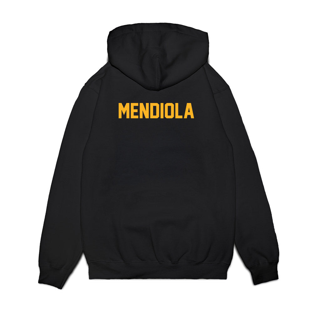 Baylor - NCAA Football : Jaydon Mendiola - Vintage Helmet Premium Hooded Sweatshirt-1