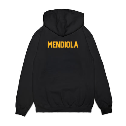 Baylor - NCAA Football : Jaydon Mendiola - Vintage Helmet Premium Hooded Sweatshirt-1